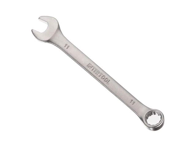 Ключ комбінований 11 мм CrV INTERTOOL HT-1211 