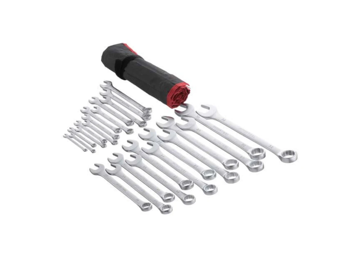 Набір ключів комбінованих, 25 шт (чохол) 6-32 мм CrV INTERTOOL HT-1200 