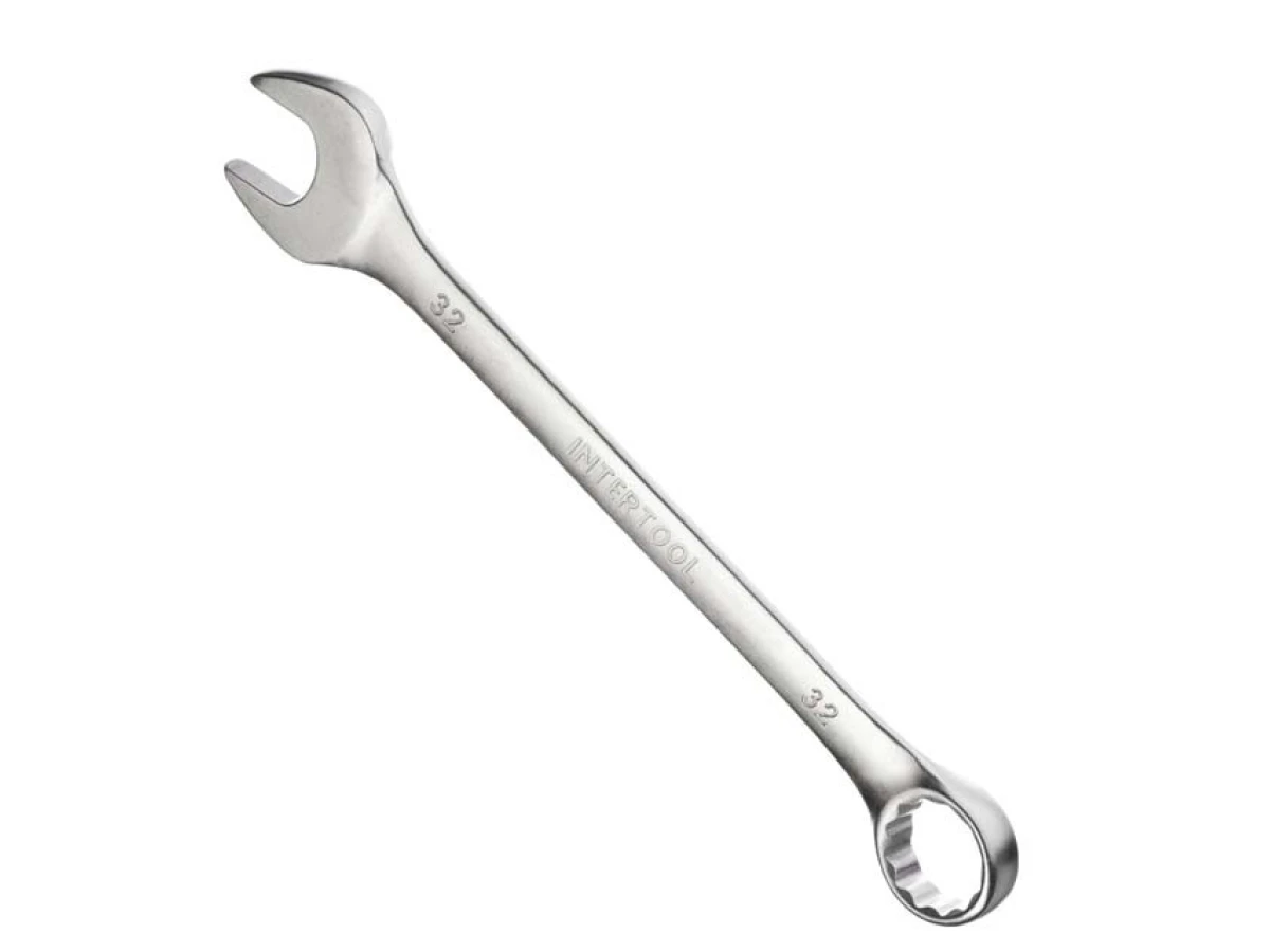 Набір ключів комбінованих, 25 шт (чохол) 6-32 мм CrV INTERTOOL HT-1200 