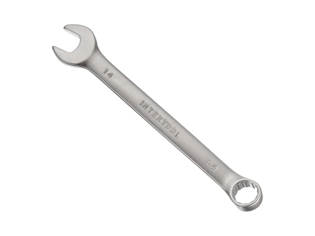 Ключ комбінований 14 мм CrV INTERTOOL HT-1214 