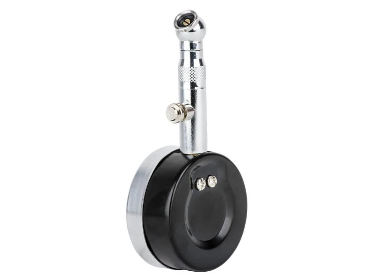 Измеритель давления в шинах стрелочный, металлический корпус, клапан сброса давления AT-1004 