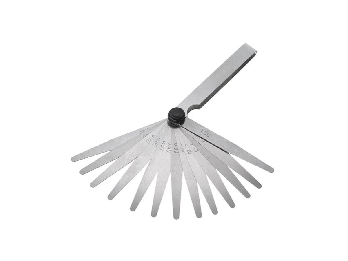 Щуп для вимірювання зазорів, 0.05-1.0 мм, 13 шт INTERTOOL AT-0001 