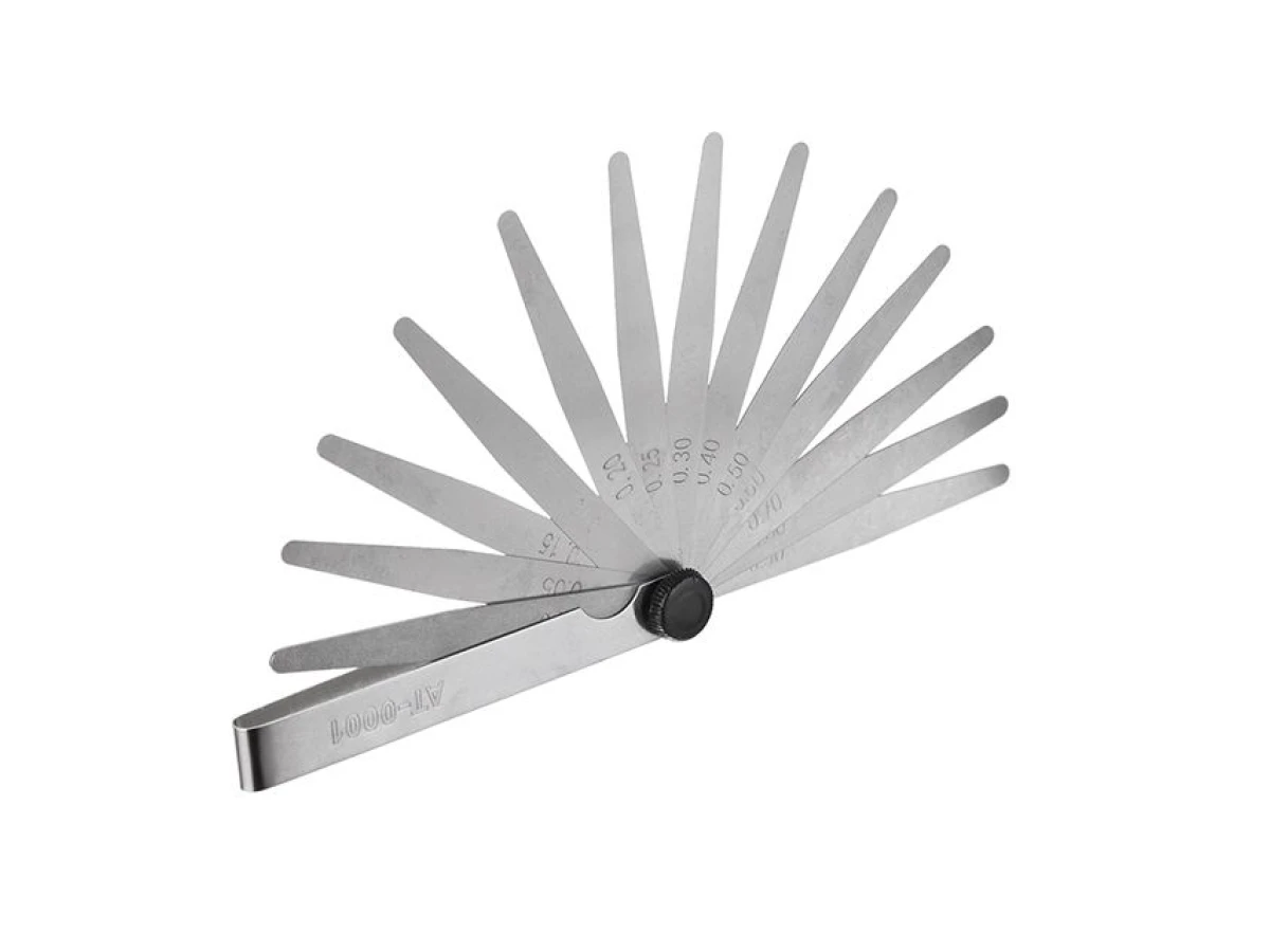 Щуп для вимірювання зазорів, 0.05-1.0 мм, 13 шт INTERTOOL AT-0001 