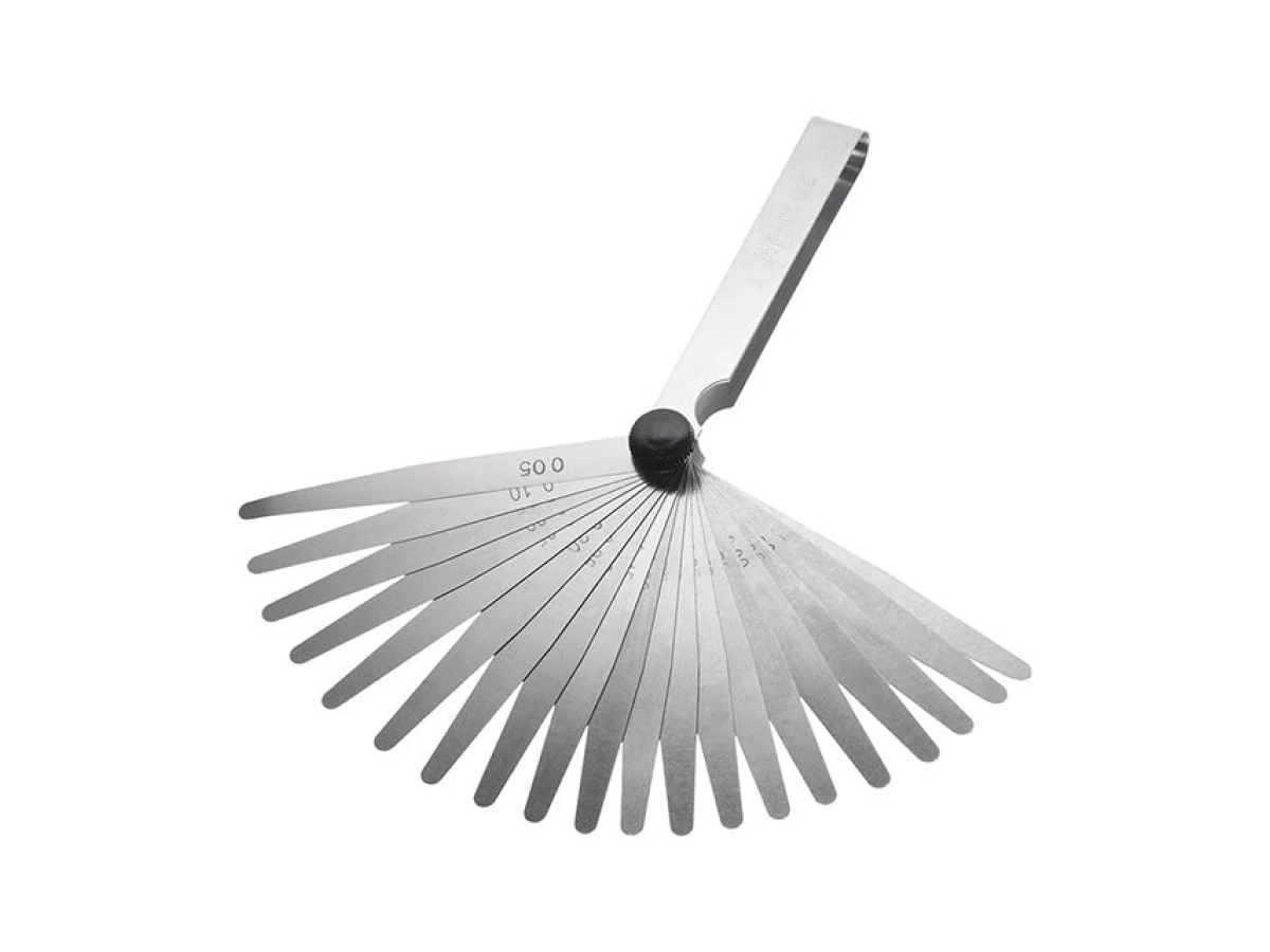 Щуп для вимірювання зазорів, 0.05-1.0 мм, 20 шт INTERTOOL AT-0002 