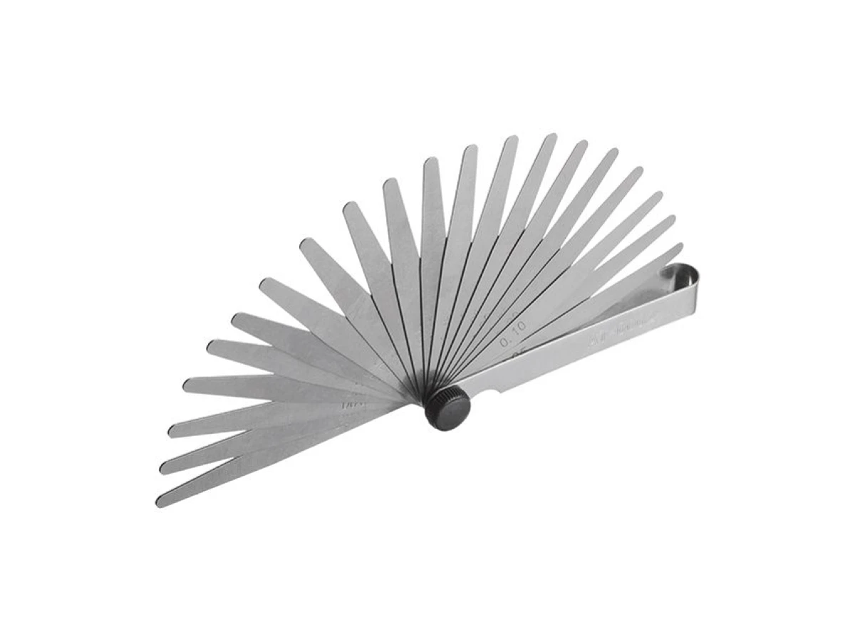 Щуп для вимірювання зазорів, 0.05-1.0 мм, 20 шт INTERTOOL AT-0002 