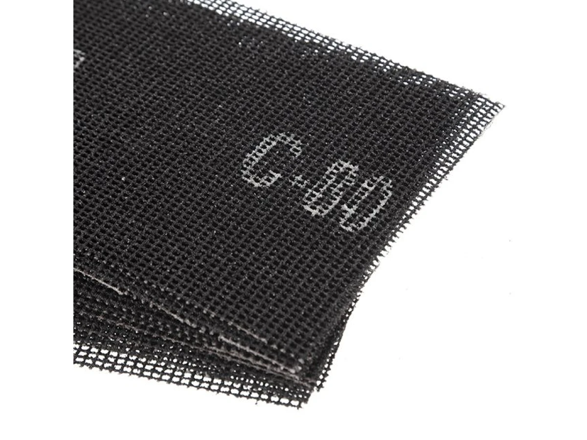 Сітка абразивна, 105 x 280 мм, К80, 10 шт. INTERTOOL KT-6008 