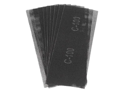 Сітка абразивна, 105 x 280 мм, К100, 10 шт. INTERTOOL KT-6010