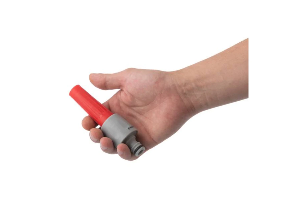 Насадка для поливу з плавним регулюванням потоку води + адаптер з різьбою 1/2", 3/4" і 2 коннектора на шланг 1/2" INTERTOOL GE-0024 