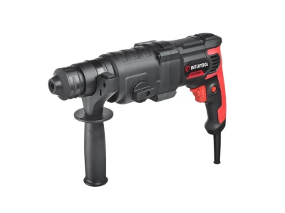 Перфоратор 1000 Вт, 3.5 Дж, 0-1100 об/мин, 0-4700 уд/мин, 3 режима, SDS plus INTERTOOL WT-0156