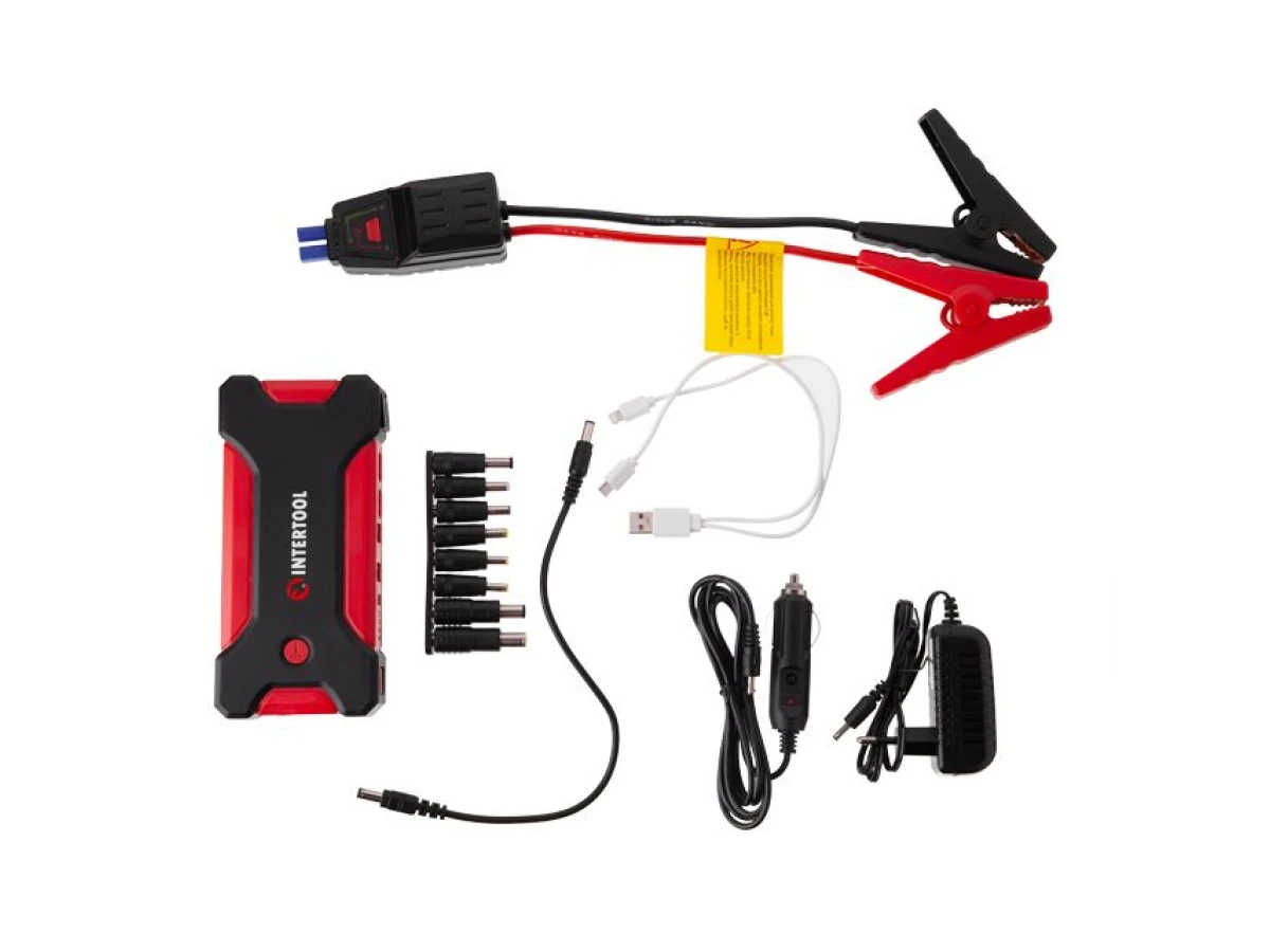 Пускозарядное устройство 10000 mАч. INTERTOOL AT-3009 