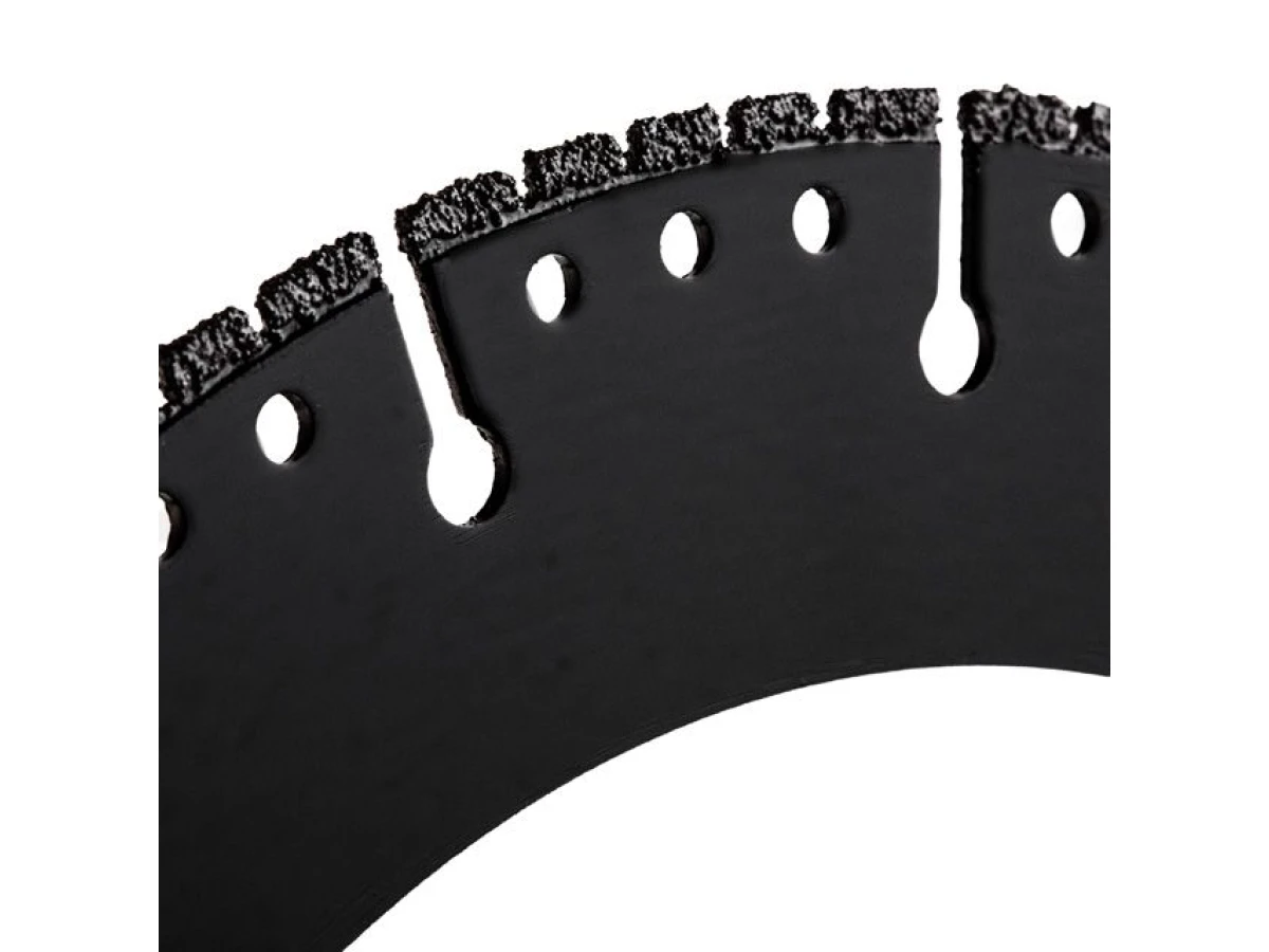 Диск алмазний універсальний сегментний 230*22.2 на кутову шліфувальну машину INTERTOOL CT-1012 