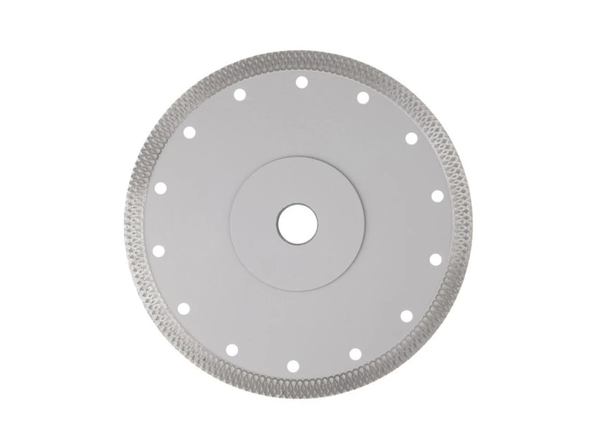 Диск алмазний відрізний з суцільною кромкою 180мм, по керамограніту INTERTOOL CT-3104 