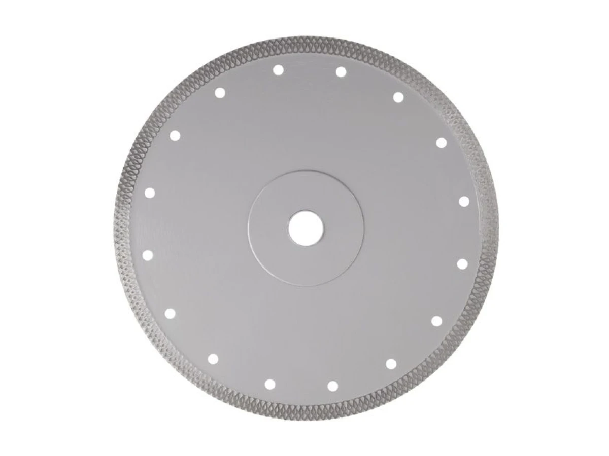 Диск алмазний відрізний з суцільною кромкою 230мм, по керамограніту INTERTOOL CT-3105 