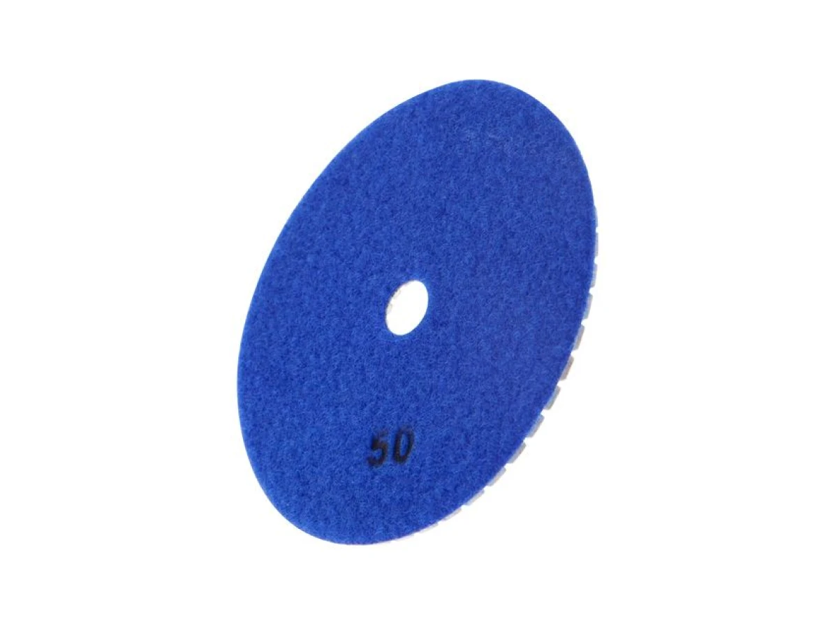 Коло алмазне шліфувальне гнучкий на липучці 125 мм P50. INTERTOOL BT-0924 