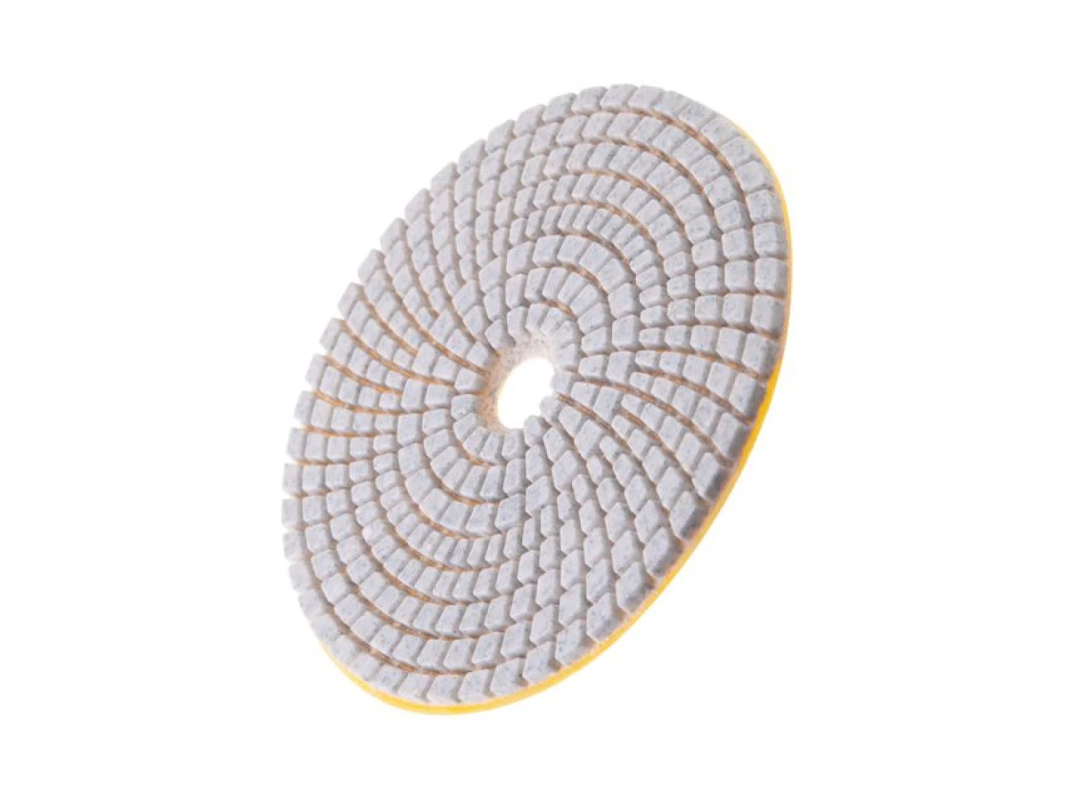 Коло алмазне шліфувальне гнучкий на липучці 125 мм P80. INTERTOOL BT-0926 