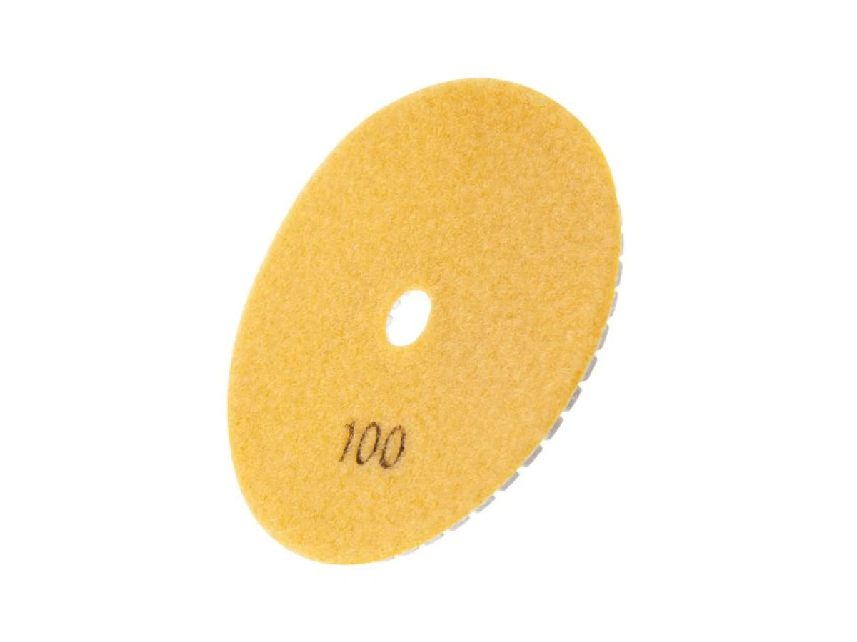 Коло алмазне шліфувальне гнучкий на липучці 125 мм P100. INTERTOOL BT-0927 