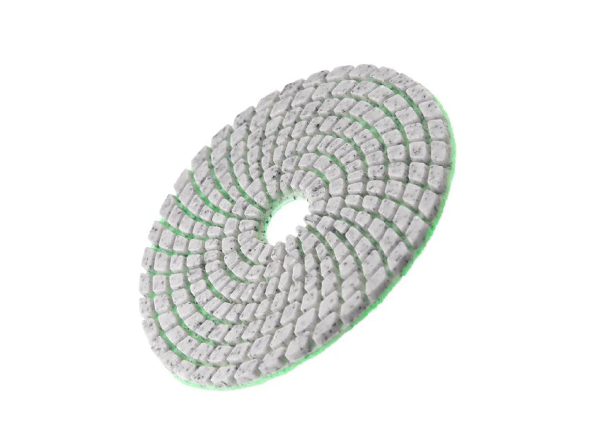 Коло алмазне шліфувальне гнучке на липучці 100 мм P30 INTERTOOL BT-0902 