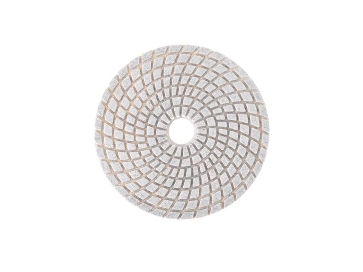 Коло алмазне шліфувальне гнучке на липучці 100 мм P80 INTERTOOL BT-0906 