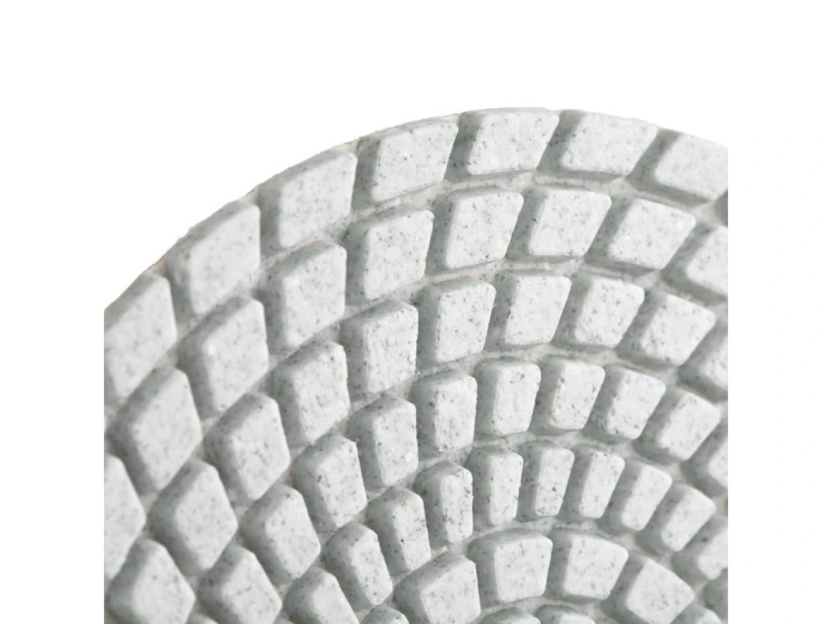 Коло алмазне шліфувальне гнучке на липучці 100 мм P80 INTERTOOL BT-0906 