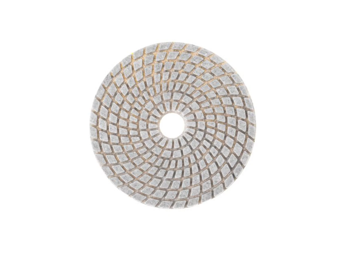 Коло алмазне шліфувальне гнучке на липучці 100 мм P100 INTERTOOL BT-0907 