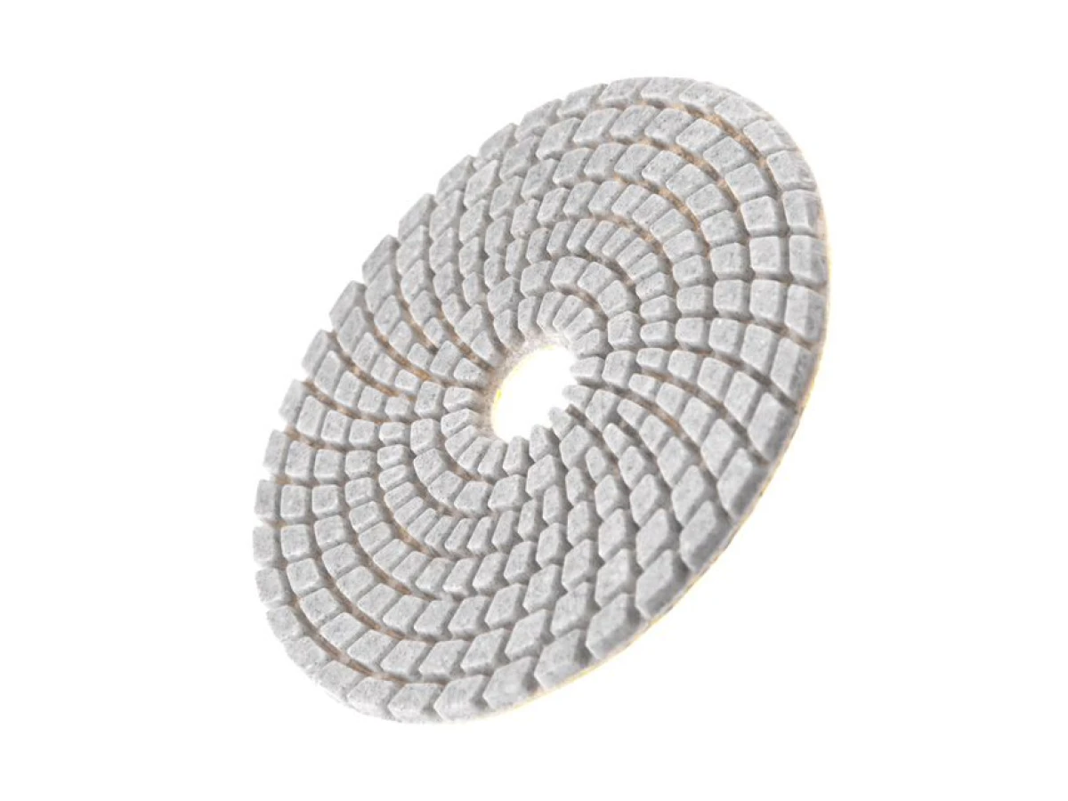 Коло алмазне шліфувальне гнучке на липучці 100 мм P100 INTERTOOL BT-0907 