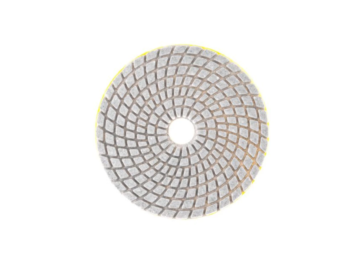 Коло алмазне шліфувальне гнучке на липучці 100 мм P120 INTERTOOL BT-0908 