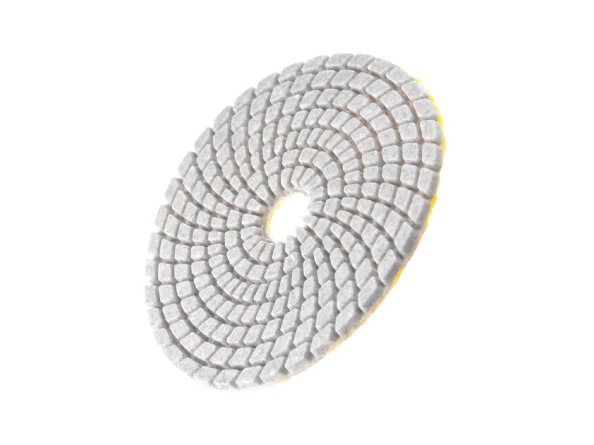 Коло алмазне шліфувальне гнучке на липучці 100 мм P120 INTERTOOL BT-0908 