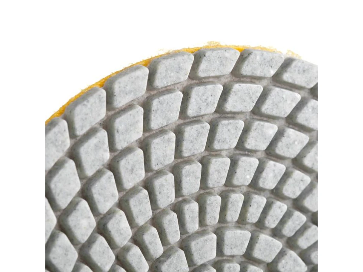 Коло алмазне шліфувальне гнучке на липучці 100 мм P120 INTERTOOL BT-0908 