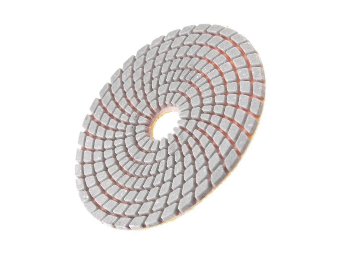Коло алмазне шліфувальне гнучке на липучці 100 мм P200 INTERTOOL BT-0911 