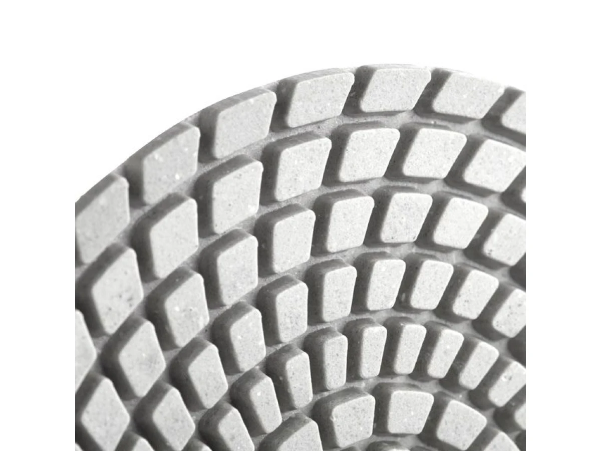 Коло алмазне шліфувальне гнучке на липучці 100 мм P300 INTERTOOL BT-0913 