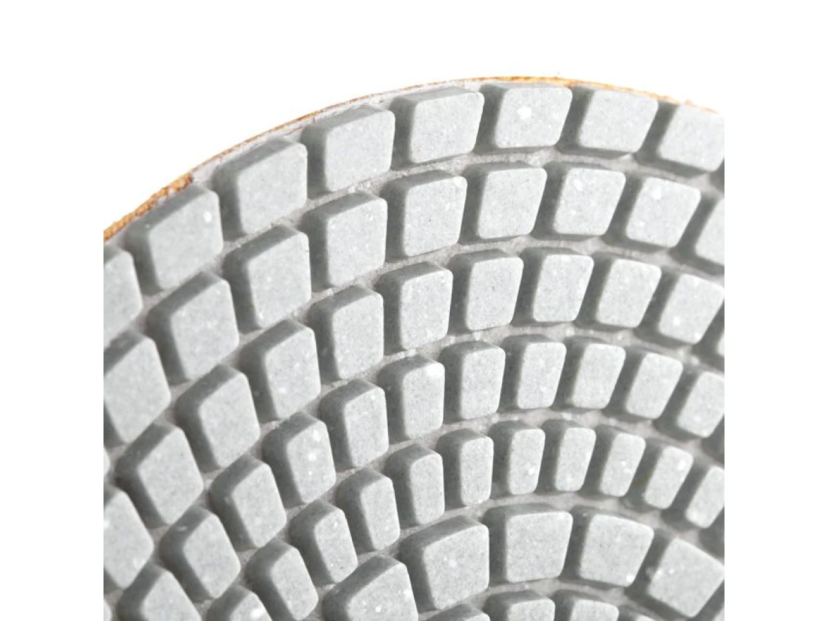 Коло алмазне шліфувальне гнучке на липучці 125 мм P200 INTERTOOL BT-0931 