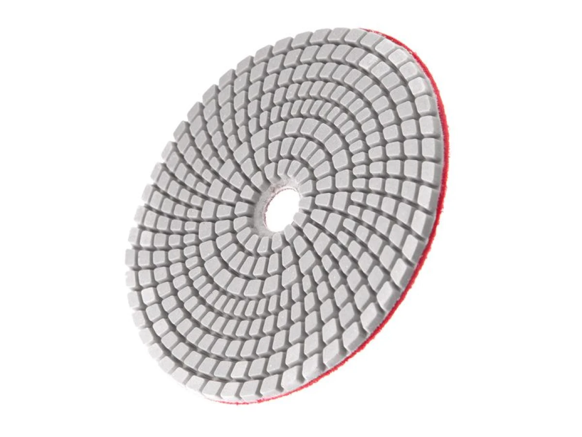Коло алмазне шліфувальне гнучке на липучці 125 мм P300 INTERTOOL BT-0933 