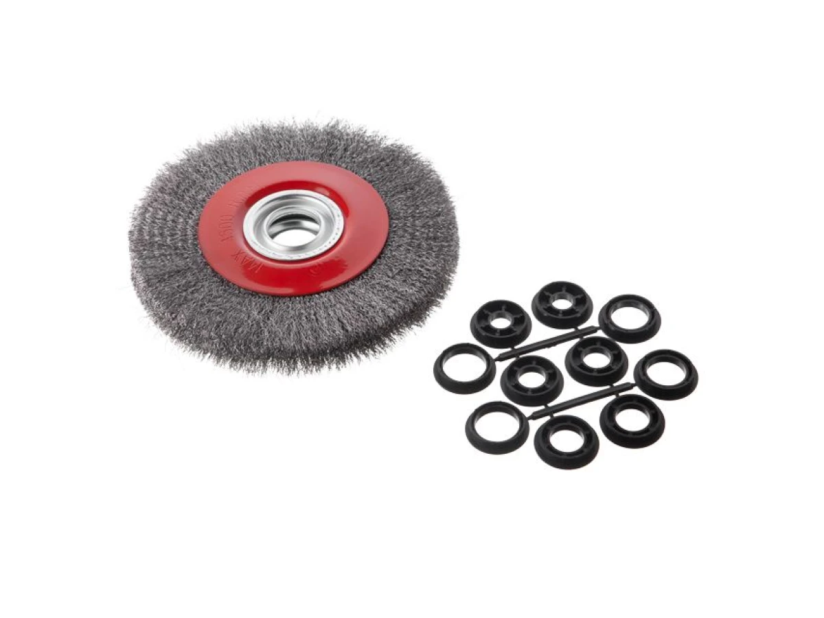 Щітка кільцева 200x32 мм (кручений дріт) INTERTOOL BT-6200 