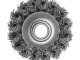 Щітка чашкова 65 мм, для КШМ, М14 (пучки крученого дроту) INTERTOOL BT-2065 