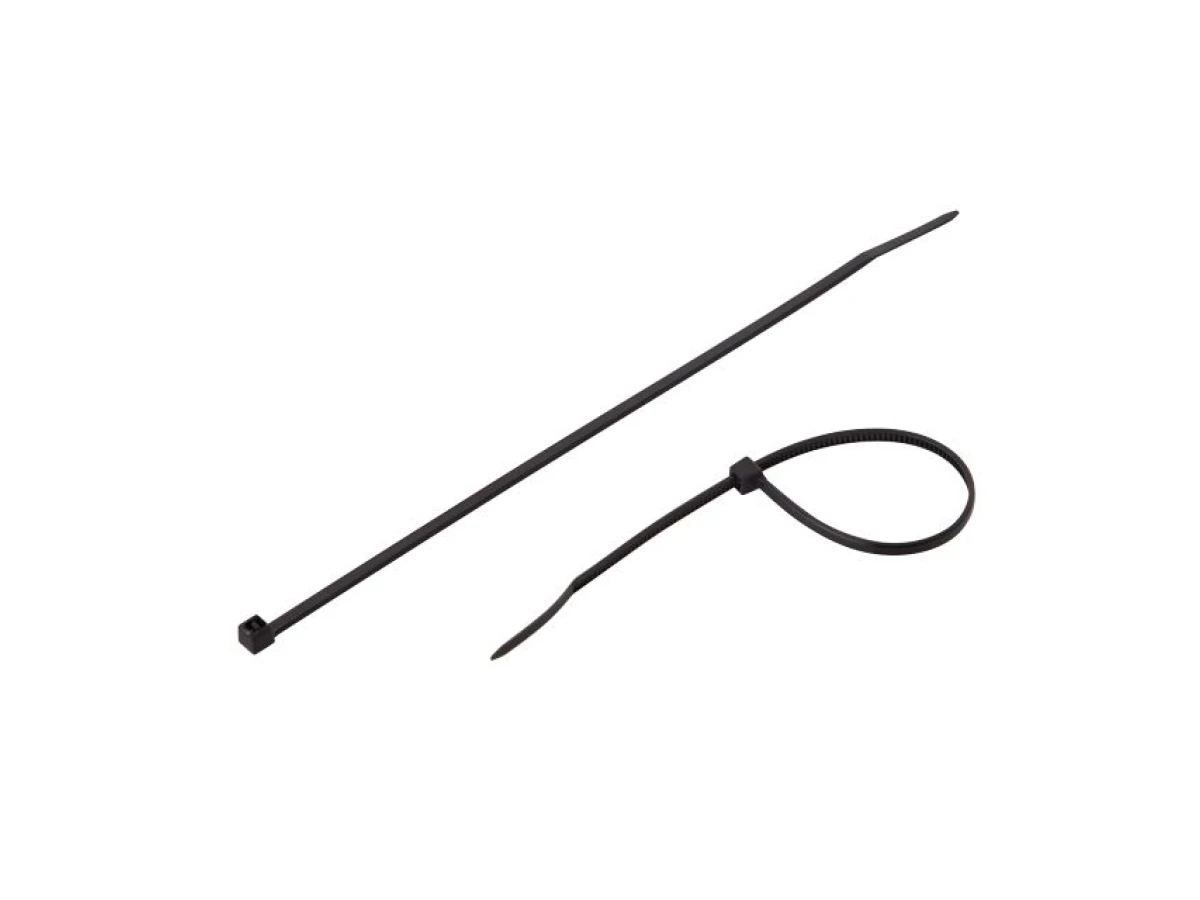 Хомут пластиковый 2,5*150 мм, (100 шт/уп.), черный INTERTOOL TC-2516 