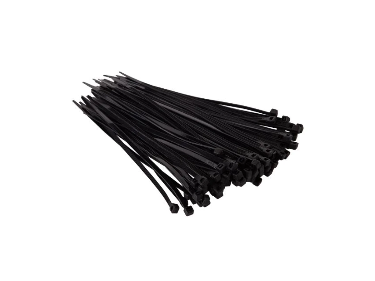 Хомут пластиковый 3,6*150 мм (100 шт/уп.), черный INTERTOOL TC-3616 