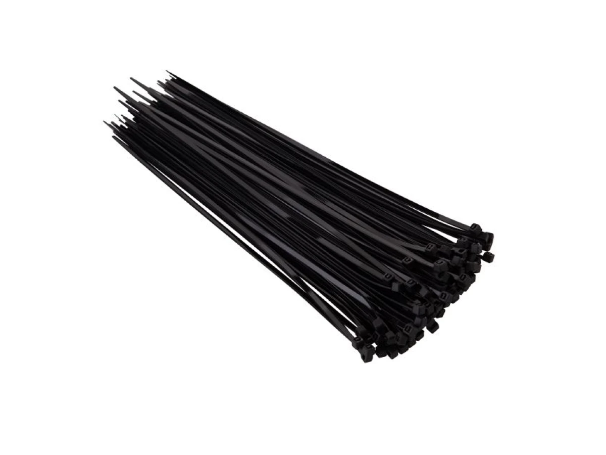 Хомут пластиковый 3,6*250 мм (100 шт/уп.), черный INTERTOOL TC-3626 