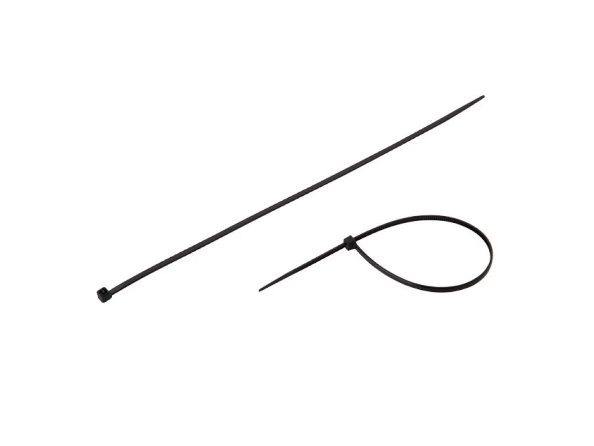 Хомут пластиковый 3,6*250 мм (100 шт/уп.), черный INTERTOOL TC-3626 