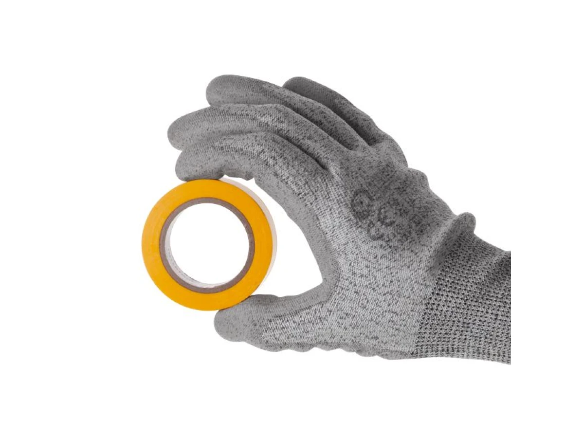 Стрічка ізоляційна, 17 мм * 10 м * 0,15 мм, кольорова (уп. 10 шт) INTERTOOL IT-0014 