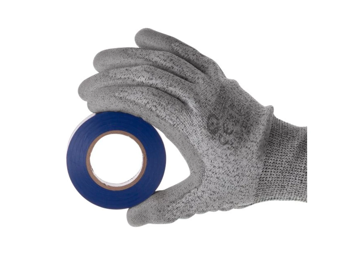 Стрічка ізоляційна, 17 мм * 20 м * 0.15 мм, кольорова (уп. 10 шт) INTERTOOL IT-0024 