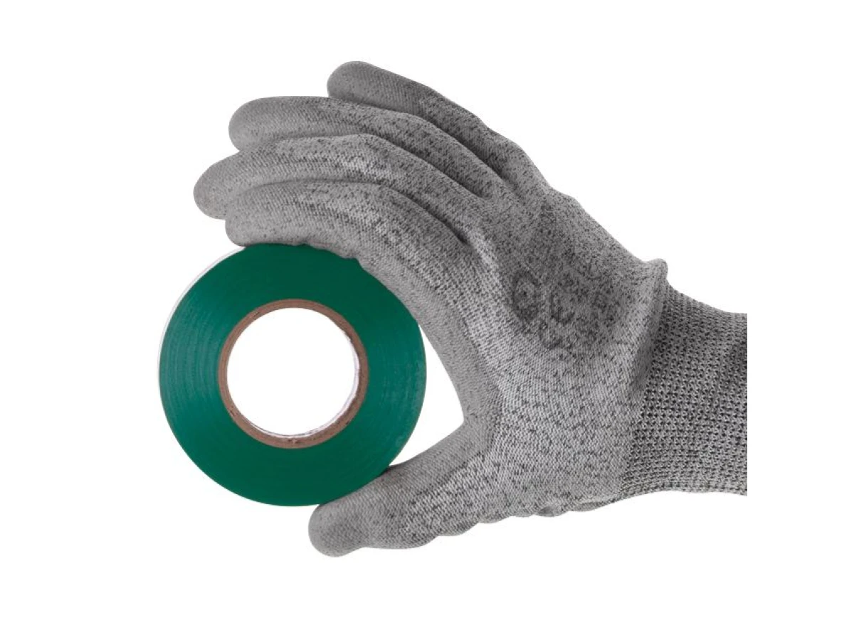 Стрічка ізоляційна, 17 мм * 25 м * 0,15 мм, кольорова (уп. 10 шт) INTERTOOL IT-0029 