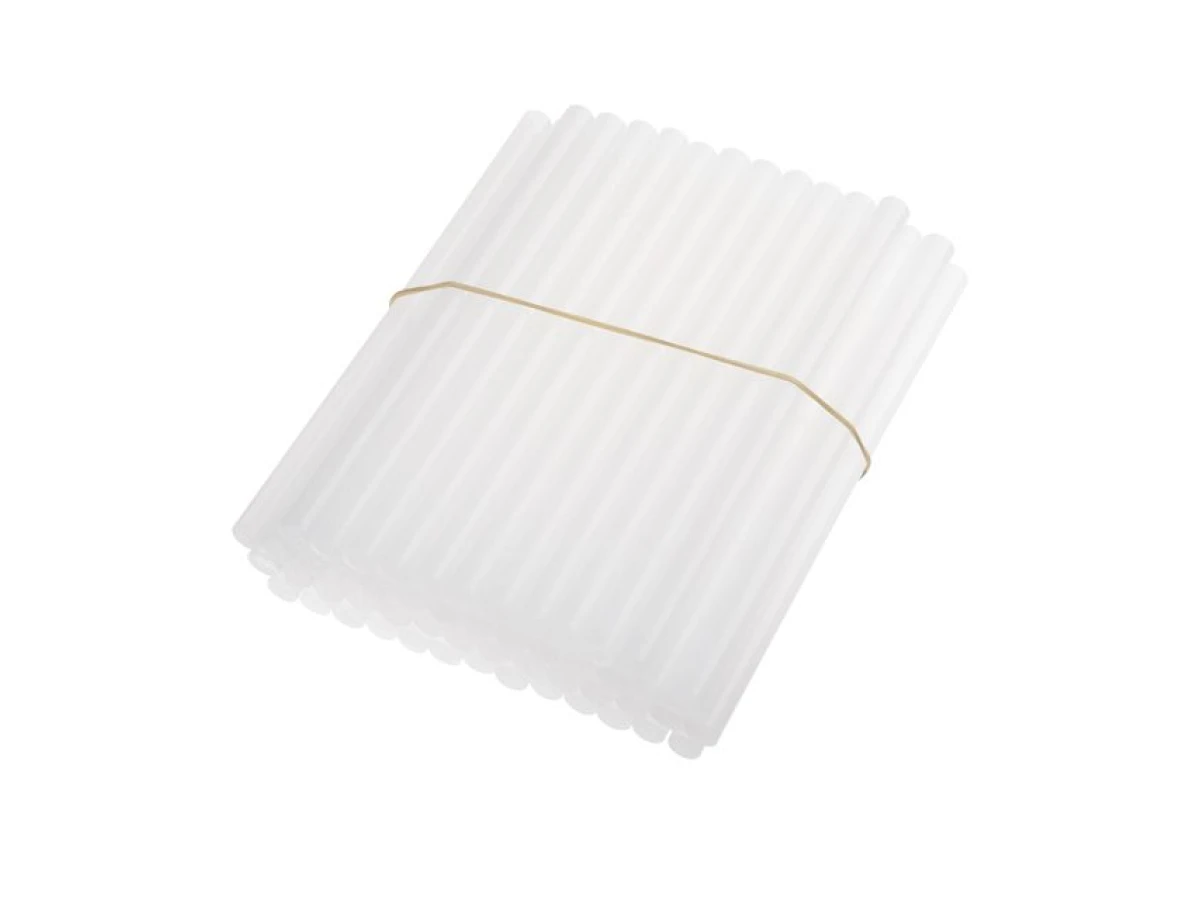 Комплект стрижнів клейових прозорих 11,2 мм x 200 мм, уп. 1 кг INTERTOOL RT-1015 