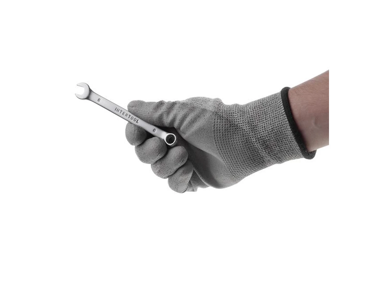 Ключ комбінований 8 мм CrV INTERTOOL HT-1208 