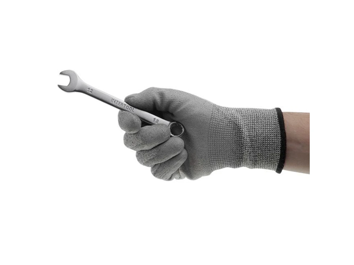 Ключ комбінований 12 мм CrV INTERTOOL HT-1212 