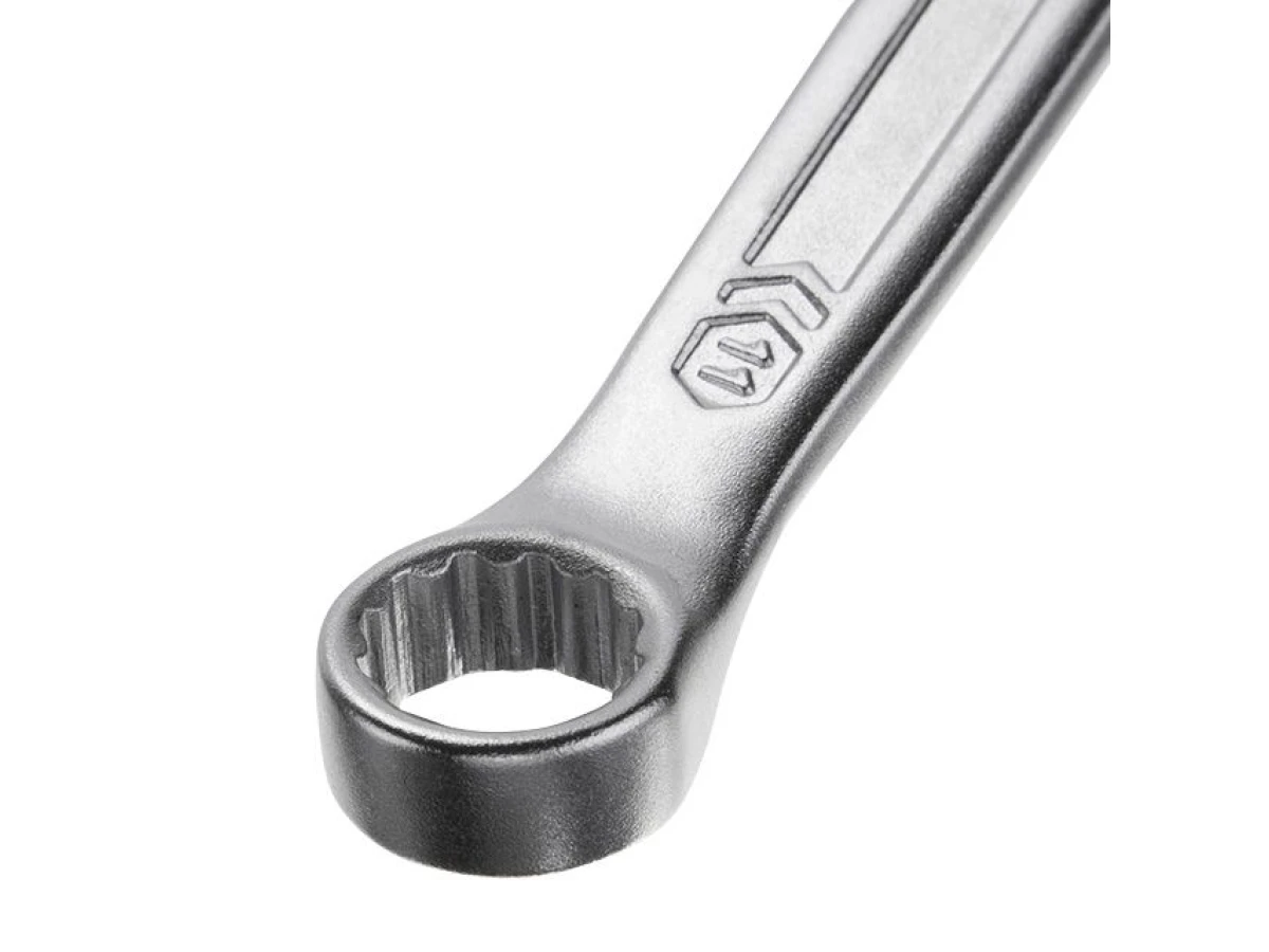 Ключ комбінований 11 мм, CrV, покриття Сатин-хром PROF DIN3113 INTERTOOL XT-1011 