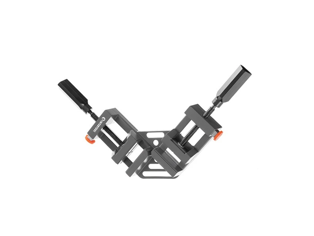 Струбцина кутова 90 градусів, ширина захвату 65 мм, система швидкої фіксації INTERTOOL HT-6042 