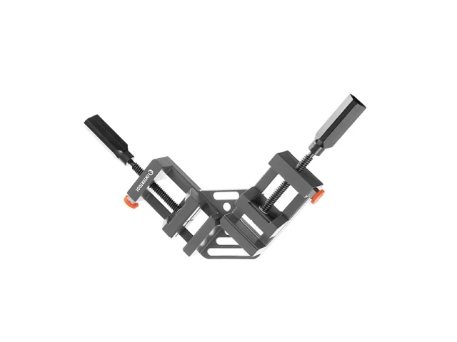 Струбцина кутова 90 градусів, ширина захвату 65 мм, система швидкої фіксації INTERTOOL HT-6042 