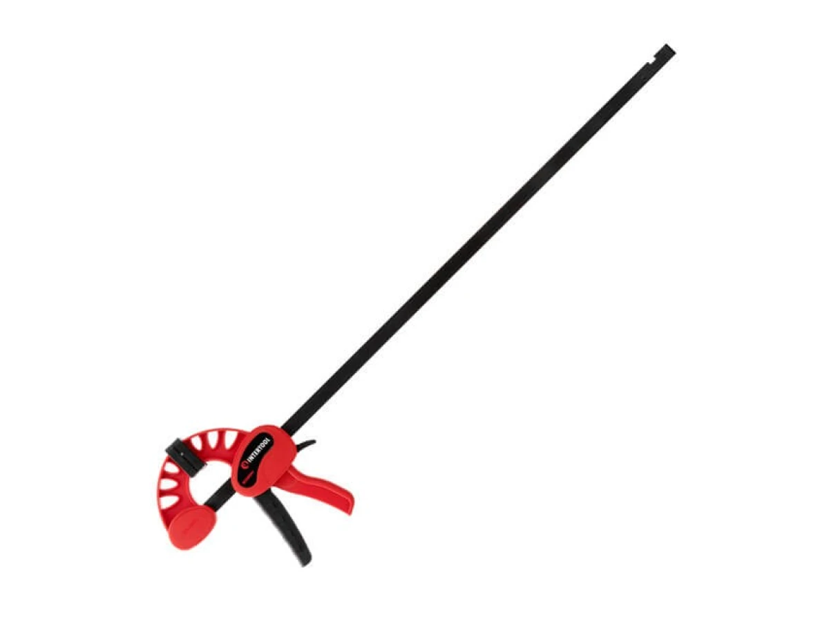 Струбцина автомат 600*75мм, зусилля затиску до 135 кг STORM INTERTOOL HT-6160 