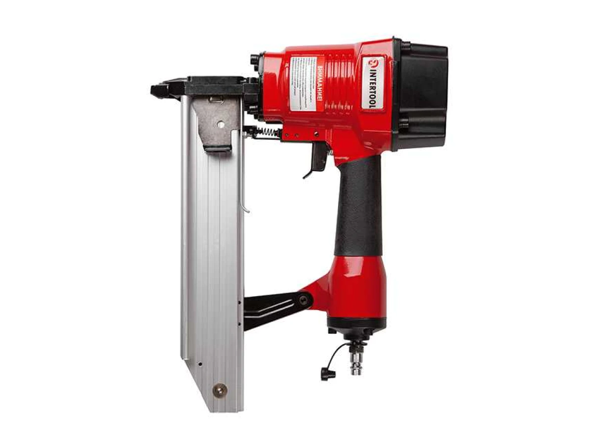 Степлер пневматичний для скоби 10.80*50 мм INTERTOOL PT-1615 