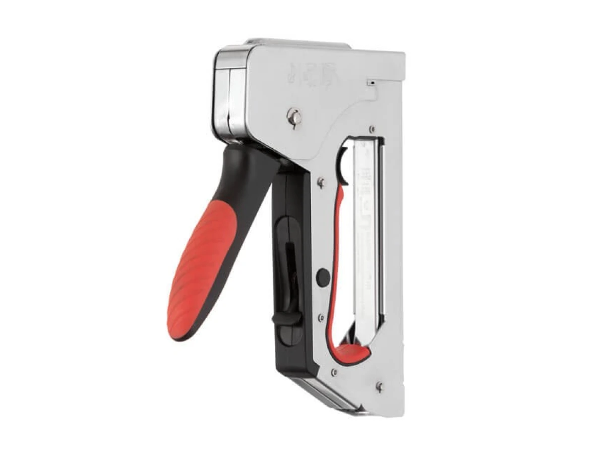 Степлер строительный 3 в 1, функцияTrigger Mode, под скобу 11.3*0.7*6-14 мм, гвоздь 14мм, шпилька 14мм STORM INTERTOOL RT-0105 